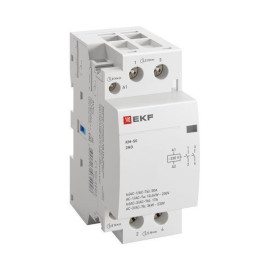 Контактор модульный КМ 50А 2NО (2 мод.) EKF km-2-50-20