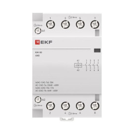 Контактор модульный КМ 50А 4NО (3 мод.) EKF km-3-50-40