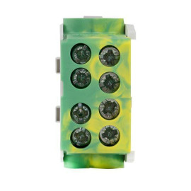 Клемма распределительная КСР с двойн. винтом 2х25/2х16 желт./зел. PROxima EKF ksr-2.25-2.16-y-green