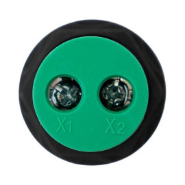 Матрица светодиодная AD16-22HS зел. 24В DC EKF ledm-ad16-g-24