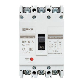 Выключатель автоматический 3п 100/80А 35кА ВА-99М PROxima EKF mccb99-100-80m