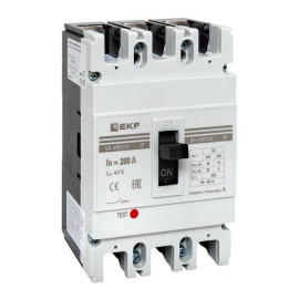 Выключатель автоматический 3п 250/200А 35кА ВА-99М PROxima EKF mccb99-250-200m