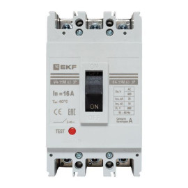 Выключатель автоматический 3п 63/16А 25кА ВА-99М PROxima EKF mccb99-63-16m