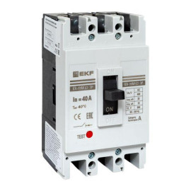 Выключатель автоматический 3п 63/40А 25кА ВА-99М PROxima EKF mccb99-63-40m