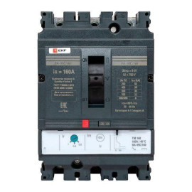 Выключатель автоматический 3п 160/160А 36кА ВА-99C Compact NS PROxima EKF mccb99C-160-160