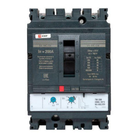 Выключатель автоматический 3п 250/200А 45кА ВА-99C Compact NS PROxima EKF mccb99C-250-200
