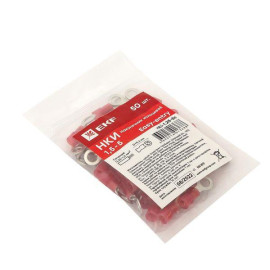 Наконечник кольцевой изол. НКИ 1.5-5 (уп.50шт) EKF nki-1.25-5n