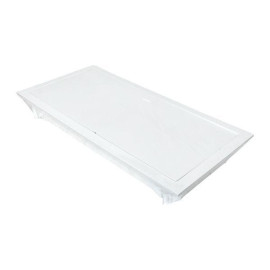 Щит комбинированный встраив. Nova 2 DIN-рейки + 2 монтаж. платы 4 габарит IP41 с пластик. дверью EKF nv-cb-pd-2+2