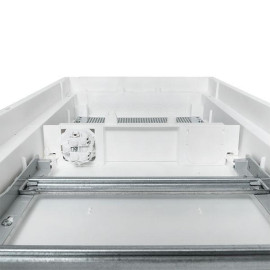 Щит комбинированный встраив. Nova 2 DIN-рейки + 2 монтаж. платы 4 габарит IP41 с пластик. дверью EKF nv-cb-pd-2+2