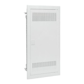 Щит комбинированный встраив. Nova 1 DIN-рейка + 2 монтаж. платы 3 габарит IP41 с метал. перфорированной дверью EKF nv-cb-pmd-1+2