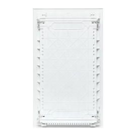 Щит комбинированный встраив. Nova 1 DIN-рейка + 2 монтаж. платы 3 габарит IP41 с метал. перфорированной дверью EKF nv-cb-pmd-1+2