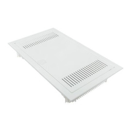 Щит комбинированный встраив. Nova 1 DIN-рейка + 2 монтаж. платы 3 габарит IP41 с метал. перфорированной дверью EKF nv-cb-pmd-1+2