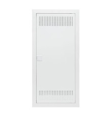 Щит комбинированный встраив. Nova 2 DIN-рейки + 2 монтаж. платы 4 габарит IP41 с метал. перфорированной дверью EKF nv-cb-pmd-2+2