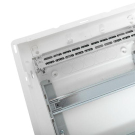 Щит комбинированный встраив. Nova 2 DIN-рейки + 3 монтаж. платы 5 габарит IP41 с метал. перфорированной дверью EKF nv-cb-pmd-2+3