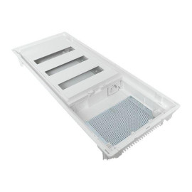 Щит комбинированный встраив. Nova 3 DIN-рейки + 1 монтаж. плата 5 габарит IP41 с метал. перфорированной дверью EKF Proxima nv-cb-pmd-3+1