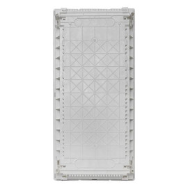 Основание комбинированного щита Nova 2 DIN-рейки + 2 монтаж. платы 4 габарит IP41 PROxima EKF nv-cbase-2+2