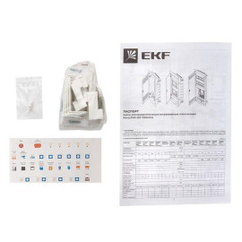Основание комбинированного щита Nova 2 DIN-рейки + 2 монтаж. платы 4 габарит IP41 PROxima EKF nv-cbase-2+2