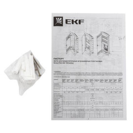 Основание слаботочного щита Nova монтаж. плата 2 габарит IP41 PROxima EKF nv-mbase-2