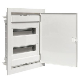 Щит силовой встраив. Nova 24мод. IP41 с пластик. дверью PROxima EKF nv-pb-pd-2