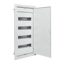 Щит силовой встраив. Nova 48мод. IP41 с пластик. дверью EKF nv-pb-pd-4