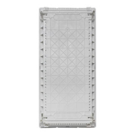 Основание силового щита Nova с DIN-рейками 48мод. IP41 PROxima EKF nv-pbase-48