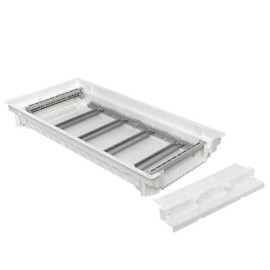 Основание силового щита Nova с DIN-рейками 48мод. IP41 PROxima EKF nv-pbase-48