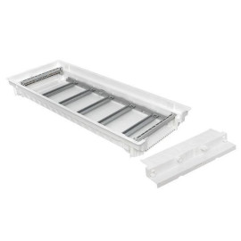 Основание силового щита Nova с DIN-рейками 60мод. IP41 PROxima EKF nv-pbase-60