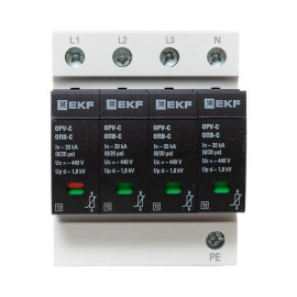 Ограничитель перенапряжения имп. ОПВ-C4 EKF opv-c4