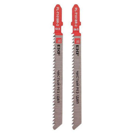 Пилка для электролобзика обратные T101BR (чистовой рез по ДВП)(SK5) (уп.2шт) Expert EKF pl-t101br-2