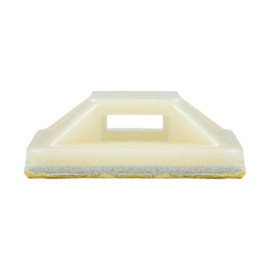 Площадка самоклеящаяся 30х30мм бел. (уп.100шт) EKF plc-30x30