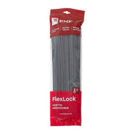 Хомут P6.6 7.6х350 FlexLock стандартный черн. (уп.100шт) PROxima EKF plc-fl-ctsb-7.6x350