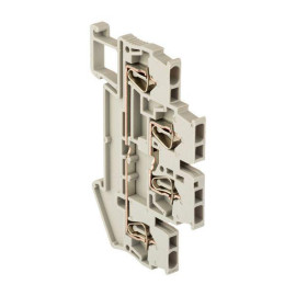 Колодка клеммная ST-1.5 17.5А двойн. пружинная сер. EKF plc-jxb-st-1.5-4-2