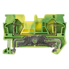 Колодка клеммная ST-2.5 земля пружинная EKF plc-jxb-st-2.5-pen