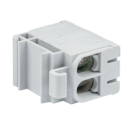 Клемма силовая вводная двойн. КСВ 16-50кв.мм сер. EKF plc-kvs2-16-50-grey