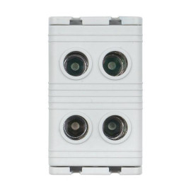 Клемма силовая вводная двойн. КСВ 16-50кв.мм сер. EKF plc-kvs2-16-50-grey