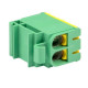 Клемма силовая вводная двойн. КСВ 16-50кв.мм желт./зел. EKF plc-kvs2-16-50-y-green