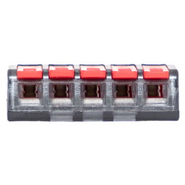 Клемма строительно-монтажная СМК 221-415 5-проводная 0.2-4кв.мм (уп.50шт) PROxima EKF plc-smk-221-415