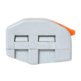 Клемма строительно-монтажная СМК 222-412 2-проводная 0.08-2.5кв.мм с рычагом (уп.100шт) PROxima EKF plc-smk-412