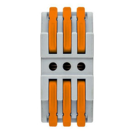 Клемма строительно-монтажная СМК проходная 222-423 3п 0.08-4кв.мм (уп.25шт) PROxima EKF plc-smk-423
