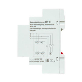 Реле контроля фаз РКФ-8 многофукц. EKF rkf-8