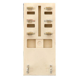 Реле промежуточное с кнопкой и мех. индикацией RPAt 22/2 8А 230В AC EKF rpat-22-2-230AC