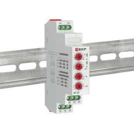 Реле времени RT-2C 2 регулир. порога времени 2 исп. конт. EKF rt-2c
