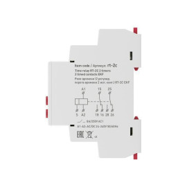 Реле времени RT-2C 2 регулир. порога времени 2 исп. конт. EKF rt-2c
