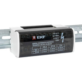 Шина нулевая в корпусе 2х11 EKF sn0-2x11