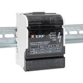 Шина нулевая в корпусе 4х7 EKF sn0-4x7