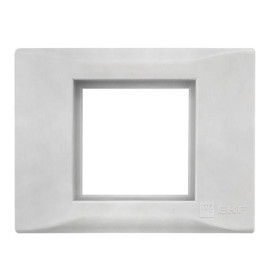 Рамка 1-м 2мод. + суппорт для парапетного кабельного канала C-Line EKF sup-2-105-50