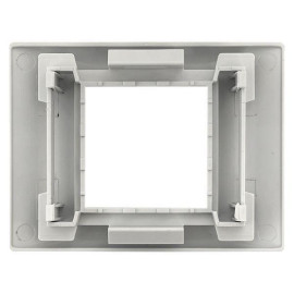 Рамка 1-м 2мод. + суппорт для парапетного кабельного канала C-Line EKF sup-2-105-50