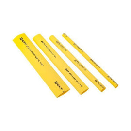 Набор трубок термоусадочных ТУТ 4/2; 6/3; 8/4; 10/5; 12/6 (7 цветов по 5шт 100мм) PROxima EKF tut-n-4-r