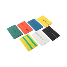 Набор трубок термоусадочных ТУТ нг тонкостен. 40/20 (7 цветов по 3шт 100мм) EKF tut-n-40