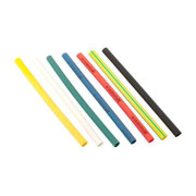 Набор трубок термоусадочных ТУТ нг тонкостен. 4/2 (7 цветов по 3шт 100мм) EKF tut-n-4